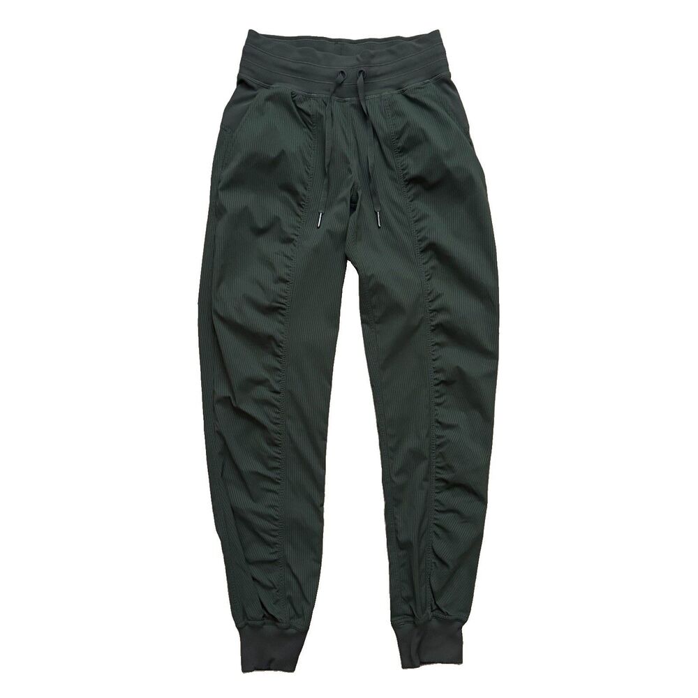 Lululemon Athletica Dance Studio Mid Rise Jogger Size 2 XS Olive Green